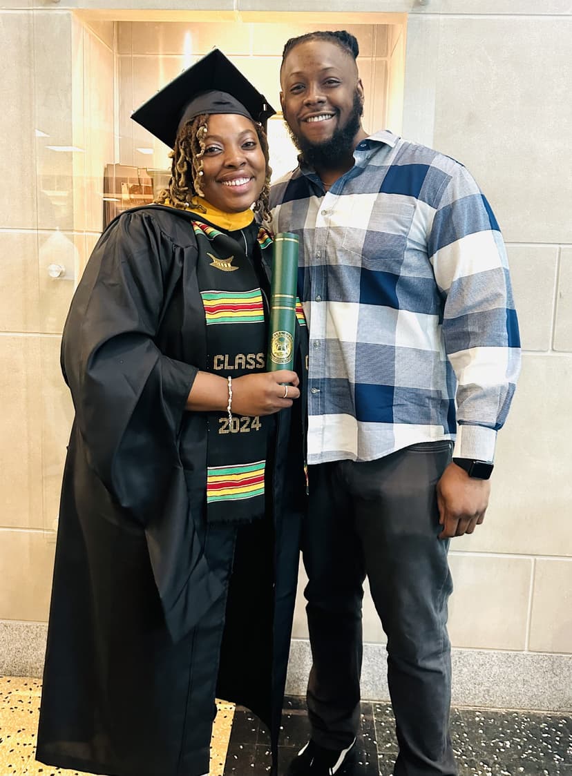 bria graduation photo